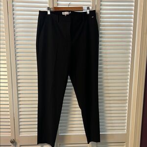 Calvin Klein Black Cropped Dress Pants for Women